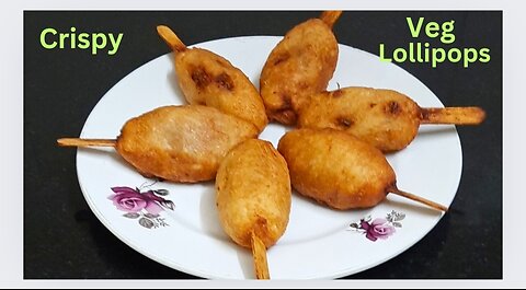 Veg Lollipop Recipe 🔸️ Quick & Easy Snack 🔸️Delicious and easy veg lollipop 🔸️