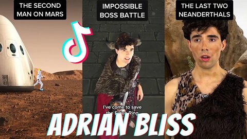 Funny Adrian Bliss TikTok Video | Adrian Bliss Animals and Astronaut Tiktoks [Part.1]