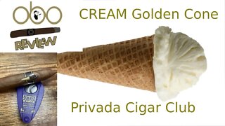 Cream Cigar Golden Cone Privada Cigar Club