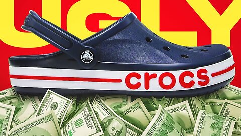 .Crocs: How To Make BILLIONS From Ugly Shoes 🤮💸