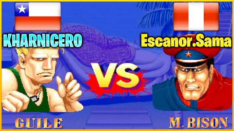 Street Fighter II': Champion Edition (KHARNICERO Vs. Escanor.Sama) [Chile Vs. Peru]