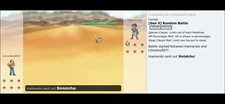 Pokémon showdown #1