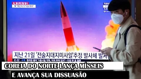 Coreia Do Norte Lança Mísseis E Avança Sua Dissuasão