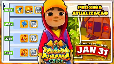 Subway Surfers Cairo 2022 | Próxima Atualização | Recorde com Pride Jake