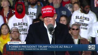 Former President Trump holding AZ rally