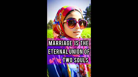 💕Marriage Is The Eternal Union Of Two Souls .💘 HUMANITY0046