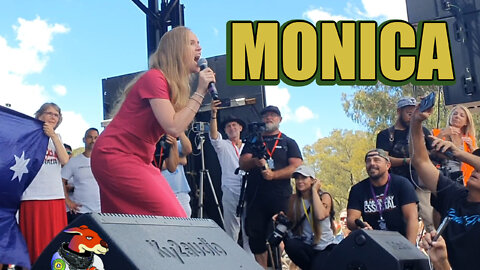 🦘Monica Smit at Canberra Freedom Rally 12/2/2022
