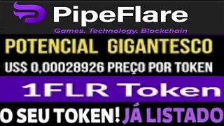 1FLR tokens Promissor PipeFlare | Ganhe 1FLR, MATIC e ZEC grátis com a FAUCET | #crypto