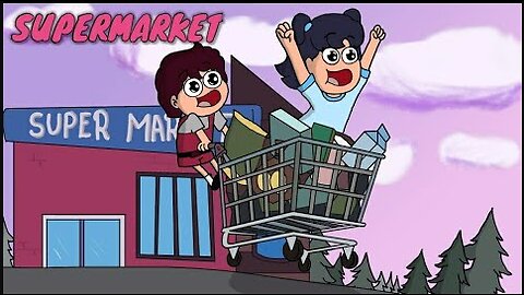 Supper Market __ childhood cartoon - Editaloy