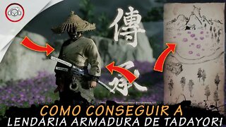 Ghost Of Tsushima, Como conseguir a lendária armadura de Tadayori , super Dica Pt Br