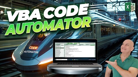 How To Automate Your VBA Coding & 10x Your Development In Excel