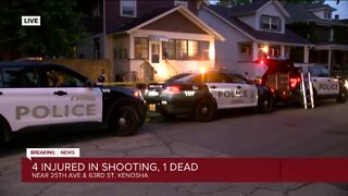 One killed, four injured in Kenosha shooting