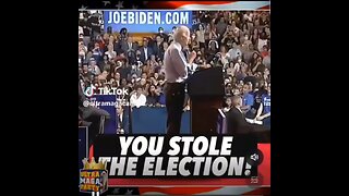The Joe Biden stole the election￼