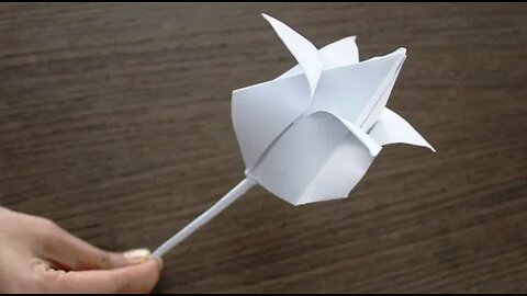 DIY - How to Make Paper Flowers | OrigamiLotus Flower | Paper Lotus🌹 Flower