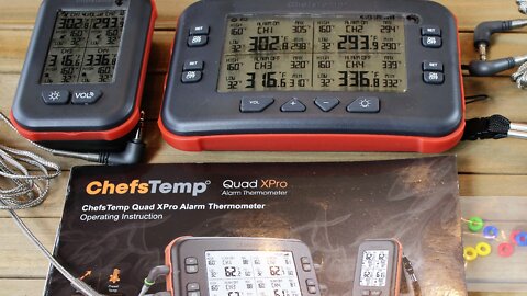 Review of The ChefsTemp Quad XPro Thermometer | It's Only Food w/ Chef John Politte