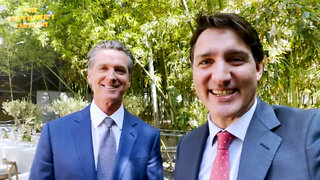 Democrat Newsom & Liberal Trudeau: The Two Stooges without Biden.