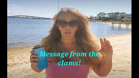 message from the clams!