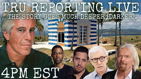 ~ The Jeffrey Epstein Files: "The story goes much deeper [darker]." ~