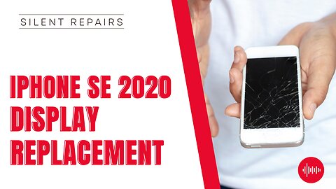 Apple Iphone SE 2020 | Screen repair | Display replacement | Repair video