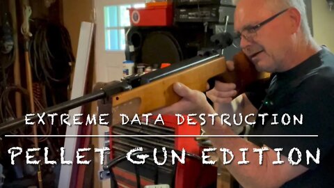Extreme data destruction the Clintons would be proud! What rifle will destroy a hard-drive? Rose Law
