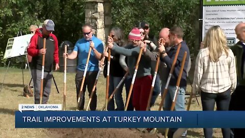 Trail Improvements At Turkey Mountain