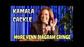 KAMALA Laughs Hysterically as She Once Again Shares her LOVE of Venn Diagrams 🤦‍♂️