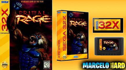 Primal Rage - Sega 32x (Demo 1 Minute)