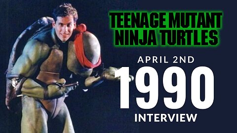 Teenage Mutant Ninja Turtles Movie Interview (April 2nd, 1990) Inside Movies