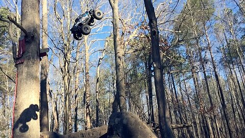 X-maxx Durability Test: Big Air At The BMX Trails