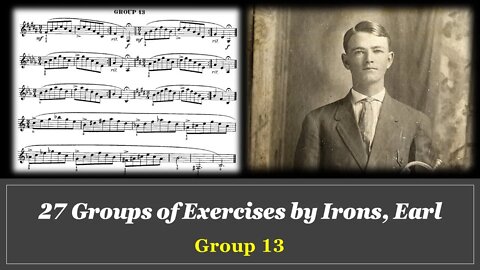 [TRUMPET LIP FLEXIBILITY] Breath Control and Flexibilities for Trumpet by (Earl IRONS) - GROUP 13