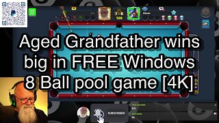 Gray Chap on iPhone in FREE Windows 8 Ball pool game [ENG] [4K] 🎱🎱🎱 8 Ball Pool 🎱🎱🎱