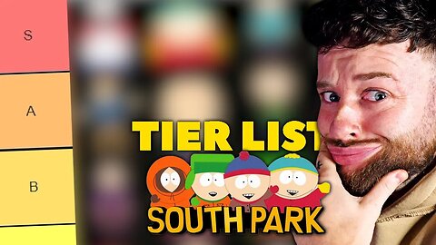 THIS IS MY SOUTH PARK CHARACTERS TIER LIST