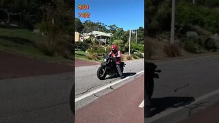 AMT 03 0 to 60Kms 37mph Honda Rebel 500 #Shorts