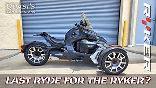 RYKER: Is this the End for my Can Am Ryker Rally?