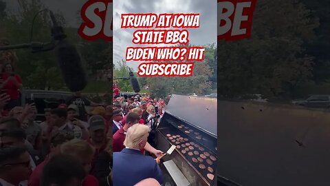 Donald Trump at College BBQ! #trump #politics