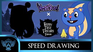 Speed Drawing: Happy Tree Friends Fanon - Bolt | Mobebuds Style