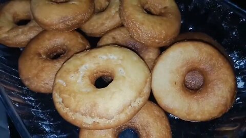 crispy mini doughnuts/eggless Doughnuts recipe