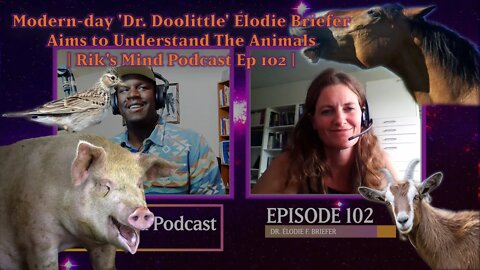 Modern-day 'Dr. Doolittle' Élodie Briefer Aims to Understand The Animals | Rik's Mind Podcast Ep 102
