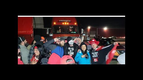 QUEBEC CONVOY TO VANKLEEK HILL, ONTARIO 2022-03-26