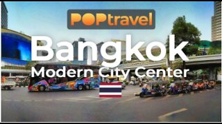 Walking in BANGKOK / Thailand 🇹🇭- Modern City Center Tour (2019) - 4K 60fps (UHD)
