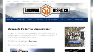 Free 14 day Trial of Survival Dispatch Insider!