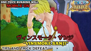 How To Defeat Sanji / Whole Cake Story / One Piece Burning Will Mobile