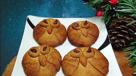 Vegan Owl Cookies | Gluten Free, Dairy Free, No Sugar