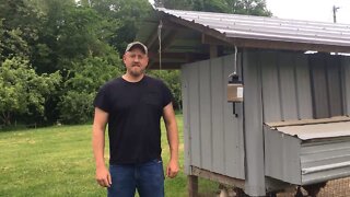 Homemade Chicken Coop design