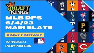 Dreams Top Picks MLB DFS Today Main Slate 6/4/23 Daily Fantasy Sports Strategy DraftKings