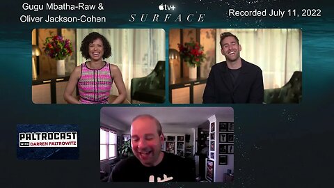 Gugu Mbatha-Raw & Oliver Jackson-Cohen ("Surface") interview with Darren Paltrowitz