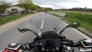 Odenwald Tour on Kawasaki Ninja 1000sx & Yamaha MT10 2022