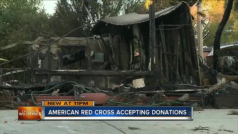 American Red Cross accepting donations for victims of California fire