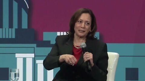 Kamala Harris Again Repeats "That Old Story About The Two Frogs In The Pots Of Water"