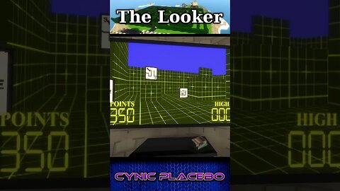 Game within a Game makes me STRUGGLE for a decent score | "The Looker" #shorts #indiegame #4thwall